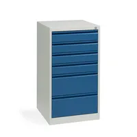 Soennecken Schubladenschrank WS PROFI SYSTEM 6Schubl lgr/ebl 4003969166523 Soennecken