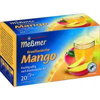 Messmer Tee Ländertee 108458, Brasilianische Mango, in Beuteln 4002221051294 Messmer 20 Stück