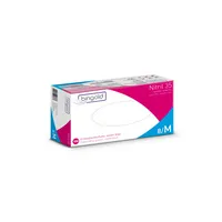 Bingold Einweghandschuhe Nitril 35, Nitril, lebensmittelecht, violettblau, Größe M, 4004034003866 Bingold 100 Stück