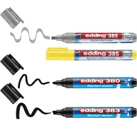 edding Schreibgeräteset Highlighting &amp; Shading Set 4 St./Pack.