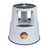 WEDO Rollhocker 212337 SuperStep, 1x 2 Stufen, lichtgrau, Polypropylen (PP) 4003801874258 WEDO