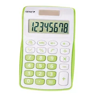 Genie Taschenrechner 120 Solar-/Batterie LCD-Display weiß/grün 1-zeilig 12-stellig 4015468124966 Genie