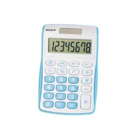 Genie Taschenrechner 120 Solar-/Batterie LCD-Display weiß/blau 1-zeilig 12-stellig 4015468124928 Genie