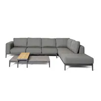 BEST Lounge Set Athene 586531 +Tisch an/Teak 6096735387312 BEST