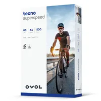 Inapa tecno Kopierpapier superspeed 2100011539 A4 80g weiß  4011211074915 Inapa tecno 500 Blatt
