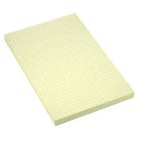 Info Haftnotizen 5669-01-K, 100x150mm, gelb, kariert, rechteckig 4044355780671 Info 100 Blatt