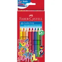 Faber-Castell Farbstiftetui 8+2Gratis Jumbo Grip 4005402809226 Faber-Castell 10 Stück