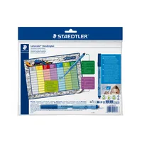 Staedtler Lumocolor 641SP Stundenplan 30x20cm selbstklebend korrigierbar 4007817015797 Staedtler