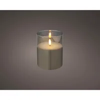 LUMINEO LED Kerze 10 x 12,5 cm (Ø x H)