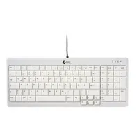 Bakker Elkhuizen UltraBoard 960 V2 - keyboard compact - QWERTZ - German - dark grey light grey Input Device - Tastaturen - Deutsch - Grau