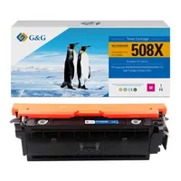 G&amp;G Toner Kompatibel mit HP 508X magenta