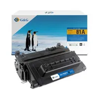 G&amp;G Toner Kompatibel mit HP 81A schwarz