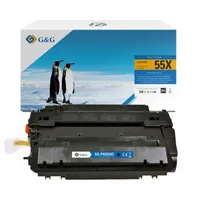 G&amp;G Toner Kompatibel mit HP 55X schwarz