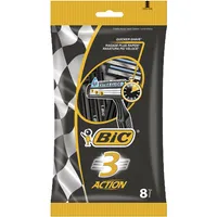 Bic Einwegrasierer 3 Action 923078 8St 3086123364134 Bic 8 Stück