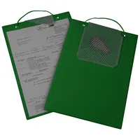 Eichner Auftragstasche Plus 9015-00319 A4 grün 10 Stück