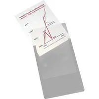 EICHNER Sichttaschen Magnetisch DIN A4 transparent glatt 3,0 mm, 10 St.