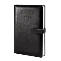 Chronoplan Buchkalender 50816, Kalendarium, schwarz, 1 Tag / 1 Seite, 14x21,5cm (A5), 2026 4004182088302 Chronoplan