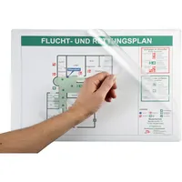 EICHNER Sichttaschen DIN A3 quer transparent glatt 2,0 mm, 1 St.