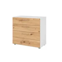 Hammerbacher Regal 2OH 4Schübe ws/Asteiche 4032062309117 Hammerbacher 2 Stück