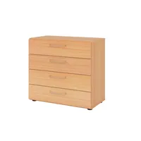 Hammerbacher Regal 2OH 4Schübe Buche/Buche 4032062324714 Hammerbacher 2 Stück