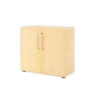 Hammerbacher Aktenschrank V9 Advanced V928T2/3/3/BS, abschließbar, 2 OH, ahorn, 80x74,8x41,7cm (BxHxT) 4032062184424 Hammerbacher