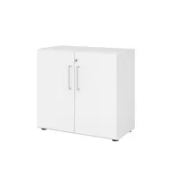 Hammerbacher Aktenschrank V9 Advanced V928T2/W/W/BS, abschließbar, 2 OH, weiß, 80x74,8x41,7cm (BxHxT) 4032062184455 Hammerbacher