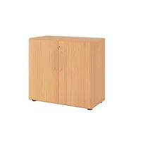 Hammerbacher Aktenschrank V9 Advanced V928T2/6/6/BS, abschließbar, 2 OH, buche, 80x74,8x41,7cm (BxHxT) 4032062324653 Hammerbacher