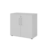 Hammerbacher Aktenschrank V9 Advanced V928T2/5/5/BS, abschließbar, 2 OH, grau, 80x74,8x41,7cm (BxHxT) 4032062184431 Hammerbacher