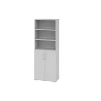 Hammerbacher Regalschrank V9 Advanced V968T3/5/5/BS, abschließbar, 6 OH, grau, 80x215,6x41,7cm (BxHxT) 4032062184592 Hammerbacher 4 Stück
