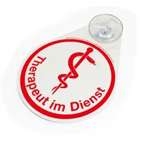 BOI Hinweisschild "Therapeut im Dienst" Tropfen 8,0 x 11,0 cm, 1 St.