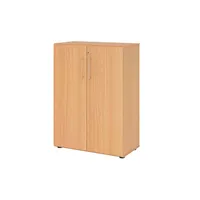 Hammerbacher Aktenschrank V9 Advanced V938T3/6/6/BS, abschließbar, 3 OH, buche, 80x110x41,7cm (BxHxT) 4032062324660 Hammerbacher 2 Stück