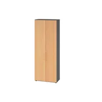 Hammerbacher Aktenschrank V9 Advanced V968T6/G/6/BS, abschließbar, 6 OH, buche/graphit, 80x215,6x41,7cm (BxHxT) 4032062324592 Hammerbacher 4 Stück