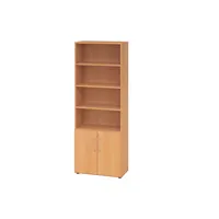 Hammerbacher Regalschrank V9 Advanced V968T2/6/6/BS, abschließbar, 6 OH, buche, 80x215,6x41,7cm (BxHxT) 4032062324738 Hammerbacher 3 Stück