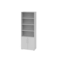 Hammerbacher Regalschrank V9 Advanced V968T2/5/5/BS, abschließbar, 6 OH, grau, 80x215,6x41,7cm (BxHxT) 4032062309308 Hammerbacher 3 Stück