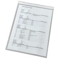 EICHNER Sichthüllen magnetisch DIN A4 transparent glatt 0,5 mm, 50 St.