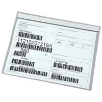 EICHNER Sichthüllen magnetisch DIN A4 quer transparent glatt 0,5 mm, 50 St.