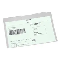 EICHNER Sichttaschen DIN A6 quer transparent glatt 8,0 mm, 50 St.