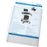 Eichner Dehnfaltentasche 9218-01061 A4 180mic transparent 10 Stück