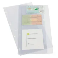 BOI Organisationshüllen 14,5x30,0 cm transparent genarbt, 10 St.