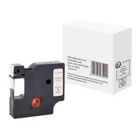 Alpedia Schriftband 45015/S0720550, 12mm x 7m, rot/weiß, nein, kompatibel zu D1 45015 / S0720550 6941881235294 Alpedia