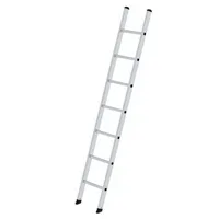 MUNK Anlegeleiter 11148 nivello, 1x 7 Stufen, silber, Aluminium 4031405111486 MUNK