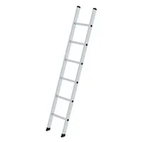 MUNK Anlegeleiter 11173 oTraverse, 1x 6 Stufen, silber, Aluminium 4031405111738 MUNK