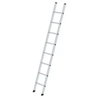 MUNK Anlegeleiter 11149 nivello, 1x 8 Stufen, silber, Aluminium 4031405111493 MUNK