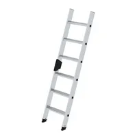 MUNK Anlegeleiter 40306 nivello, 1x 6 Stufen, silber, Aluminium 4031405403062 MUNK