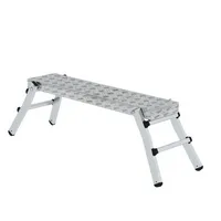 MUNK Arbeitsplattform 30404 ML, 2x 2 Stufen, silber, Aluminium 4031405304048 MUNK