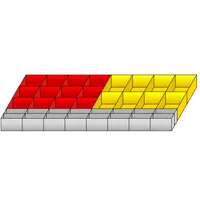 SCHULTE Einsatzkasten Set 1 für Schubladen 25047 4004514268761 SCHULTE
