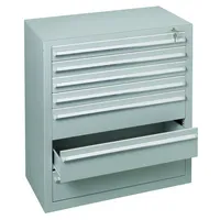 SCHULTE Schubladenschrank 36267 4/3 7 Schübe 100 x 110 x 50 cm grau abschließbar 4004514276766 SCHULTE