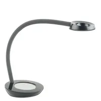 PAPERFLOW LED-Schreibtischlampe Toby, schwarz, mit Standfuß, dimmbar 3660141963045 PAPERFLOW