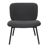 meet powered by PAPERFLOW Sessel TWIST anthrazit schwarz Stoff 60,0 x 53,0 x 82,0 cm, 1 St.
