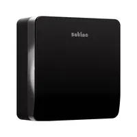 Satino by WEPA Toilettenpapierspender Jumbo L schwarz